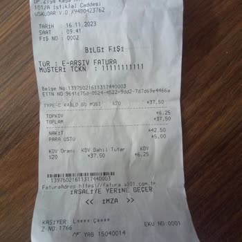 A101 Şarj Kablosu Telefonumu Yaktı