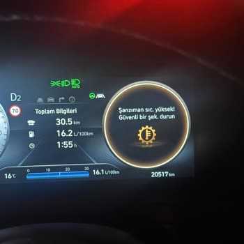 Hyundai Tucson Şanzıman Sıcaklığı Uyarısı