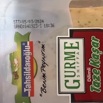 Tahsildaroğlu Küflü Çıkan Kaşar Peyniri