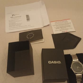 Casio Turkey Orijinal-Kullanılmış Ürün Gönderilmesi