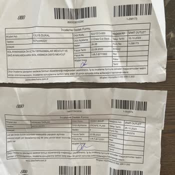 Ürün Hatasını Kabul Etmeyen Marka Skechers