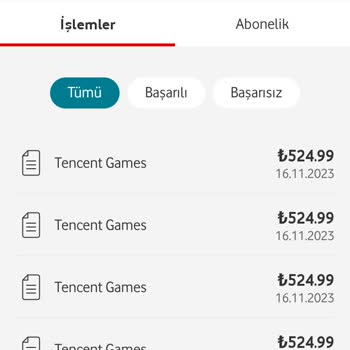 Tencent Games Türkiye İzinsiz Ücret Çekimi