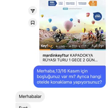 Keyf Tur Kapadokya Turu