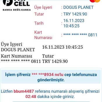 Paycell N 11. Com Ödemesi Yapamıyorum