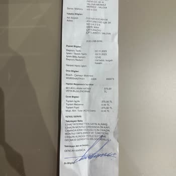 Media Markt Çamaşır Makinesi Ürün Değişimi Yapılmıyor, Bilgi De Verilmiyor