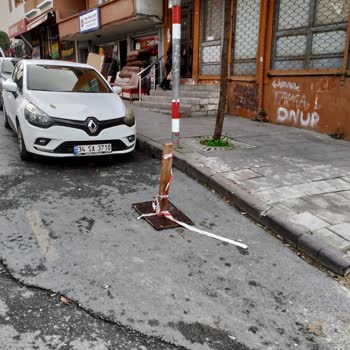 Bağcılar Belediyesi Yollara Duba Koyma