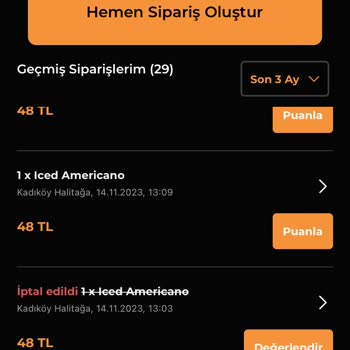 Coffy Ücret İadesi Yapılmaması