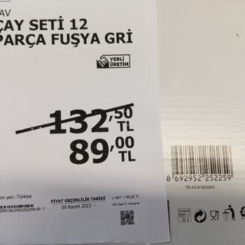 A101 Etiket Fiyat Farkı