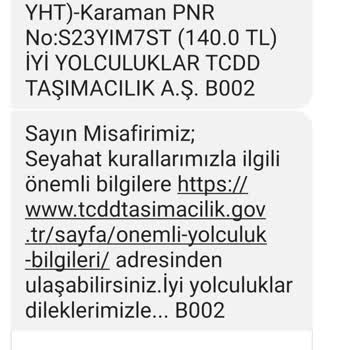 YHT (Yüksek Hızlı Tren) İstasyonunda Mağduriyetim