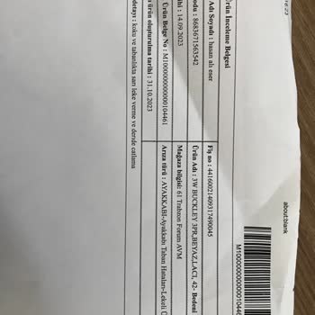 FLO Ayakkabı FLO Kokan Ve Çoraba Renk Geçiren Ayakkabının Değiştirilmemesi