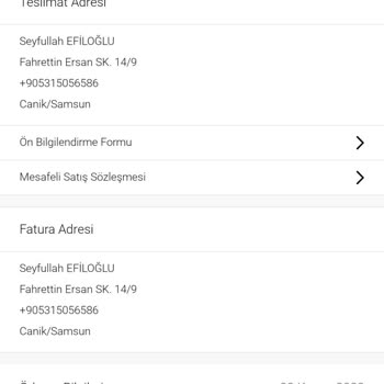 FLO Ayakkabı Yanlışlıkla Sipariş İptali