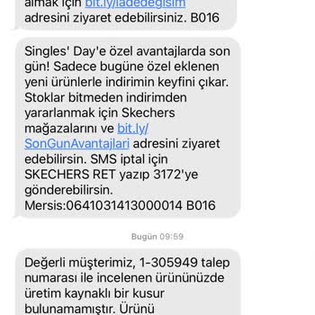 Sneakers Spor Ayakkabı (Instagram: sneakersturkiye) Garanti Kapsamı İnceleme