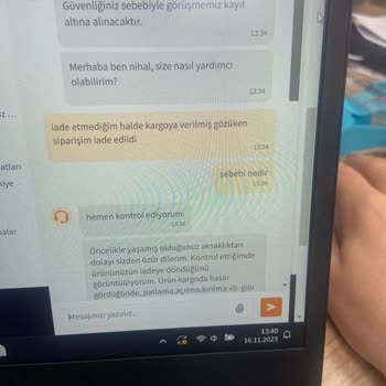 Trendyolmilla Siparişimi İade Etti?