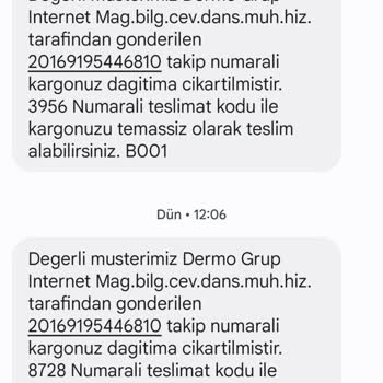 Sürat Kargo Kargomu Geri Göndermişler!