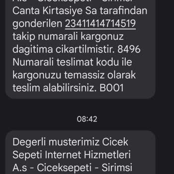 Sürat Kargo Mesaj Geliyor, Kargo Gelmiyor...