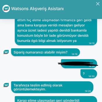 Watsons'tan Alışveriş Pişmanlıktır