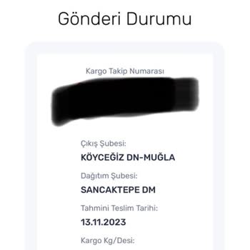 Sendeo Teslim Edilmeyen Ürün