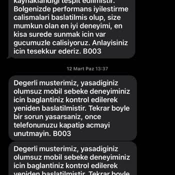 Vodafone Ve Avukat İ**** D**** İcra Mesajına Karşı Şikayet