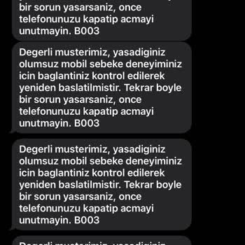 Vodafone Ve Avukat İ**** D**** İcra Mesajına Karşı Şikayet