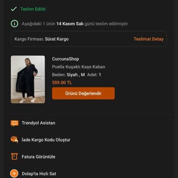 Sürat Kargo Kargo Teslim Edilmedi!