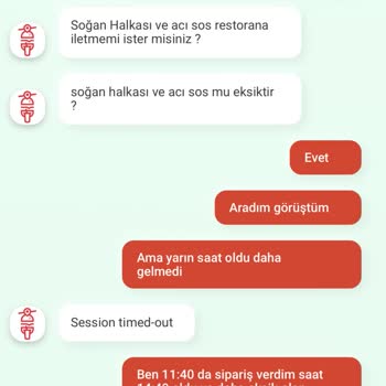 Tıkla Gelsin Burger King Ürün Eksikliği Ve İlgisizliği