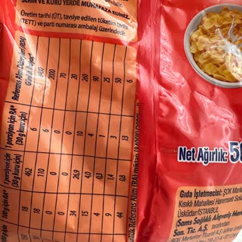 Şok Market Kranky Mısır Gevreği Yapısı Ve İçeriğini Mahvetmiş