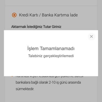FLO Ayakkabı Ücret İadesini Alamıyorum