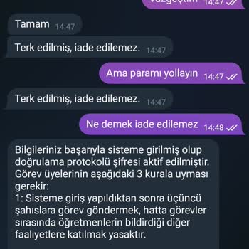 Telegram Sosyal Medya Vaadiyle Kaybım