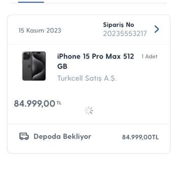 Turkcell Pasaj Ürünümü Teslim Etmiyor
