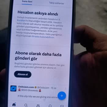 Twitter X.x.com Hesap Askıya Alma