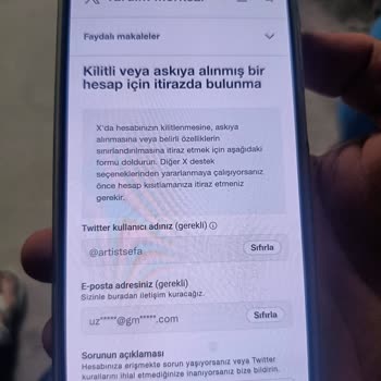 Twitter X.x.com Hesap Askıya Alma