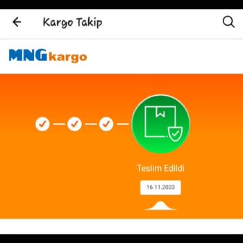 MNG Kargo Ürünü Teslim Almadım Ama Teslim Alindi Yazıyor