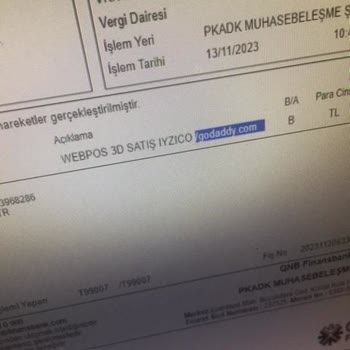 Godaddy Banka Kartımdan Bilgim Dışında Para Kesilmiş