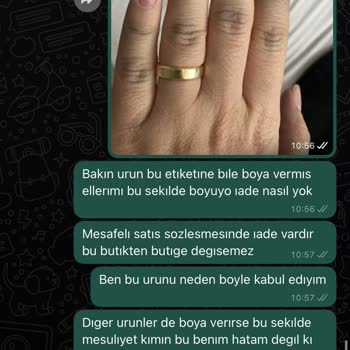Büşra Doğramacı Boutique Hatalı Ürünümü İade Almıyorlar