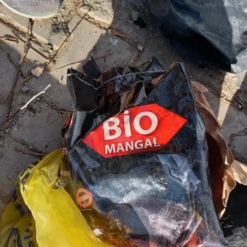 Bio Mangal Kömürü Toz Durumda