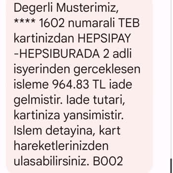 TEB Müşterisini Mağdur Etmesi