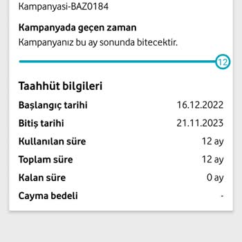 Vodafone 2. Döneme Devam Etmek İstiyorum