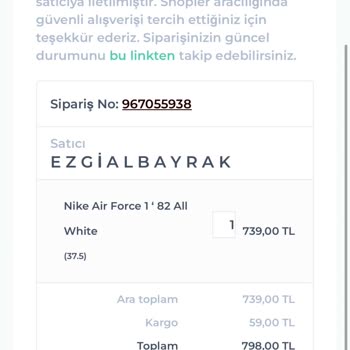 Shopier Alışveriş Defolu Ürün