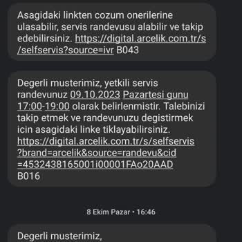 Arçelik Süpürge Makinesi Teknik Servis Çok Kötü - Tavsiye Edemiyorum