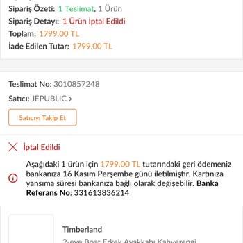 Jepublic Trendyol'un Tüketici Mağduriyeti