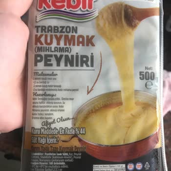 Kebir Süt Ve Süt Ürünleri Kuymak Peynirinde Kıl Çıktı