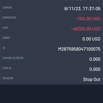 Info Pro Trade Forex Kraliçesi Tarafından Hesabın Sıfırlanması