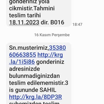 Aras Kargo Ürünlerim Teslim Edilmiyor