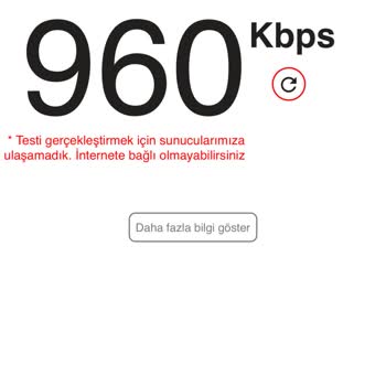 Vodafone Şebeke Ve İnternet Problemi