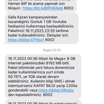 Turkcell Paket Aşımı Şoku: 50 TL Ek Ücret!