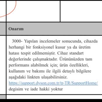 Dyson V10 Serisi Sıkıntılı