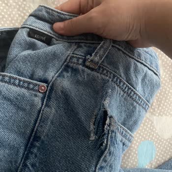 Mavi Miav Pantolon Deformasyon