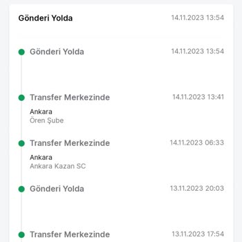 Trendyol Express Belirtilen Tarihlerde Kargom Elime Ulaşmadı.