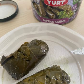 Yurt Konserve Yaprak Sarmasında Saç Çıktı