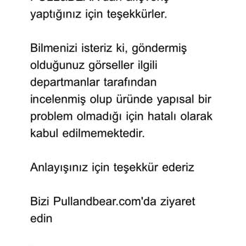 Pull & Bear Ayakkabım Birkaç Ayda Parçalandı